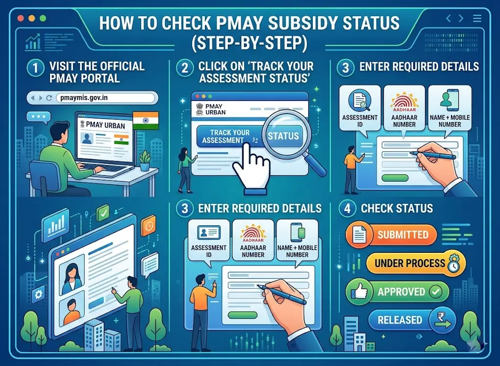 Where Is My PMAY Subsidy? How to Check & Track Status in 2026